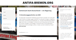 Desktop Screenshot of antifa-bremen.org